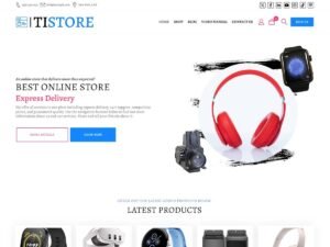 Free TiStore WordPress Theme
