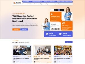 Free VW Coaching Institute WordPress Theme