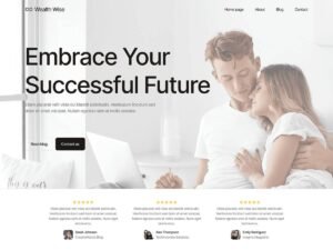 Free Wealth Wise WordPress Theme