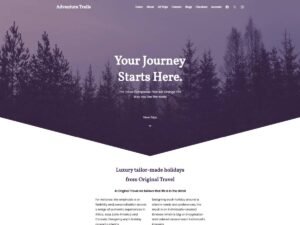 Free Advantura Trails WordPress Theme