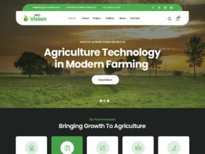 Free AgroVision FSE WordPress Theme