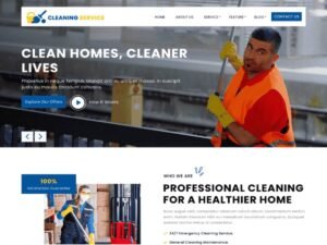 Free All Cleaning Services WordPress Theme