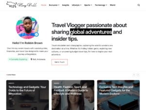 Free BlogBull WordPress Theme