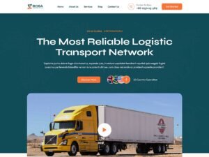Free Bosa Logistics WordPress Theme