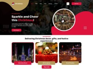 Free Christmas Event WordPress Theme