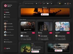 Free Cinema House WordPress Theme