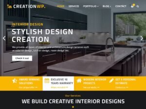 Free CreationWP WordPress Theme