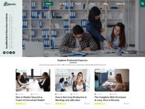 Free Education Management WordPress Theme