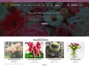 Free Elite florist WordPress Theme