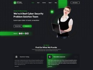 Free Ethical Hacking WordPress Theme