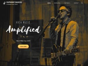 Free Euphony Blocks WordPress Theme
