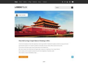 Free Expert Blogger WordPress Theme