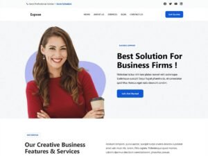 Free Expose Business WordPress Theme