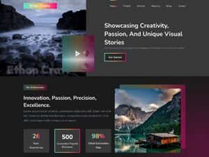 Free Freelance Portfolio WordPress Theme