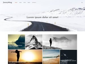 Free Janeymag WordPress Theme