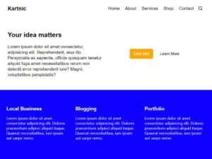 Free Kartnic WordPress Theme