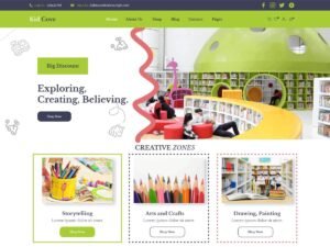 Free Kindergarten Preschool WordPress Theme