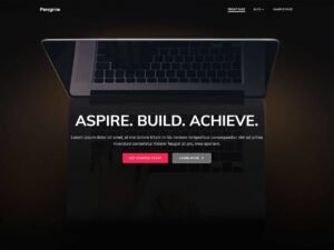 Free Peregrine WordPress Theme
