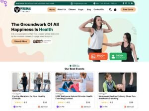 Free Personal Coach Lite WordPress Theme