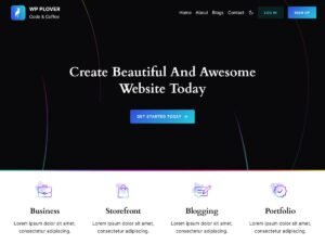 Free Plover WordPress Theme