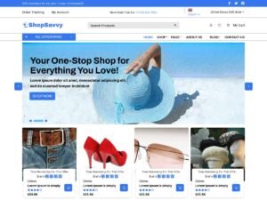 Free Prime Ecommerce Shop WordPress Theme