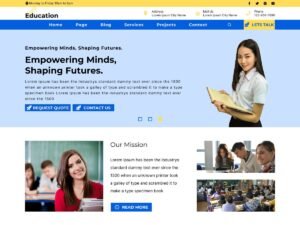 Free Prime Education Learning WordPress Theme