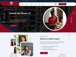 Free Prime English Classes WordPress Theme