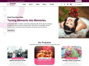 Free Prime Events WordPress Theme