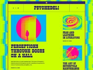 Free Psychedeli WordPress Theme