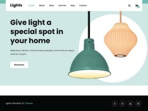 Free SKT Lights WordPress Theme