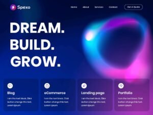 Free Spexo WordPress Theme