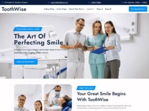 Free Toothwise WordPress Theme