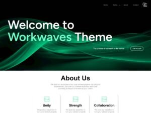 Free Workwaves WordPress Theme