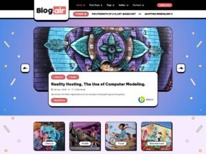 Free Blogair WordPress Theme