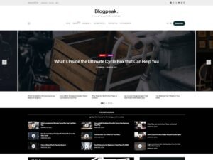 Free Blogpeak WordPress Theme