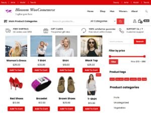 Free Blossom Woocommerce WordPress Theme