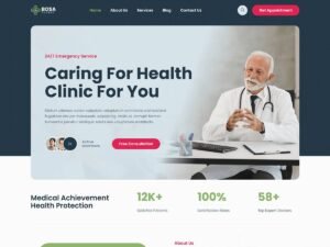 Free Bosa Clinic WordPress Theme