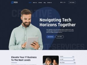 Free Bosa IT Services WordPress Theme