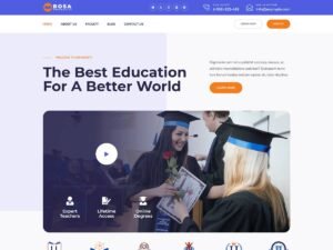 Free Bosa University WordPress Theme