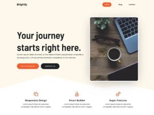 Free Brightly WordPress Theme