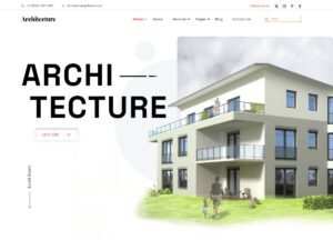 Free Building Architecture WordPress Theme