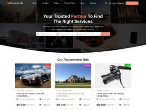 Free Business Classified Ads WordPress Theme