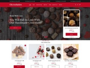 Free Chocolate Store WordPress Theme