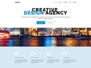 Free Cityline WordPress Theme