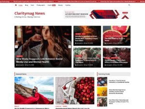 Free Claritymag News WordPress Theme
