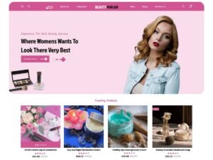 Free Classic Beauty Parlour WordPress Theme