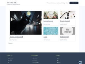 Free Easychic WordPress Theme