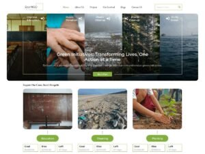 Free Eco NGO WordPress Theme