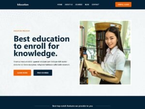 Free Expose Education WordPress Theme