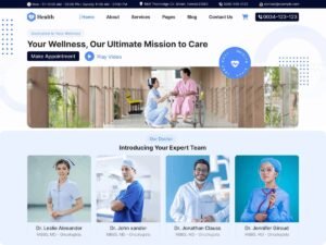 Free FSE Medical Clinic WordPress Theme